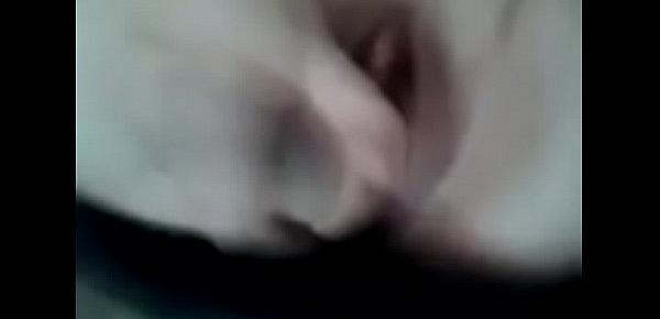  My aunt masturbating with big dildo in homemade sextape